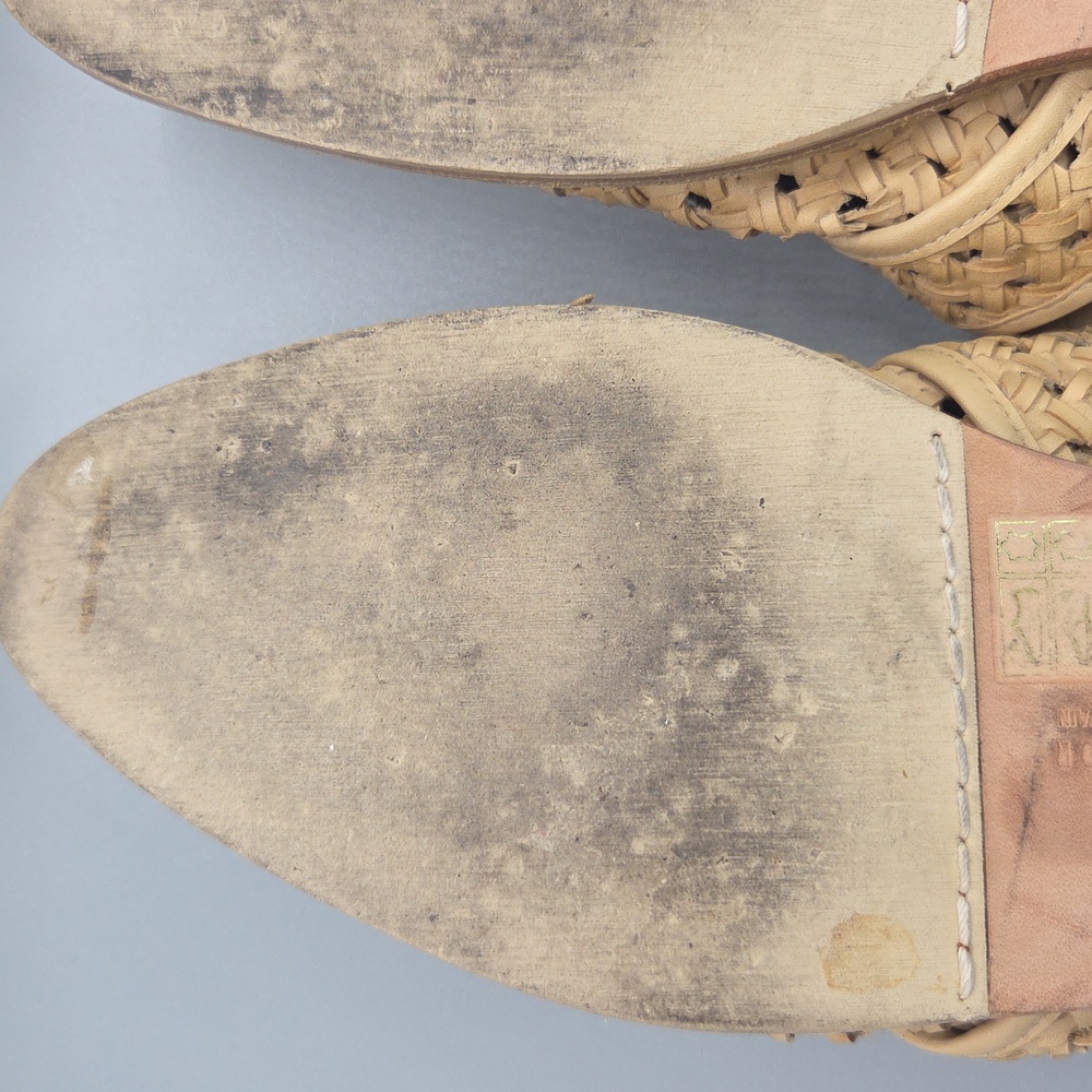 Freda Salvador Keen Mule Woven Tan Slip-On - Picture 8 of 16